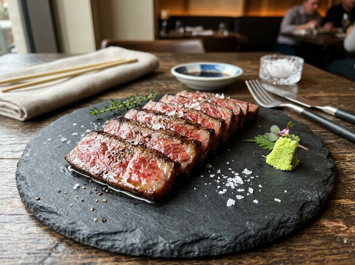 Wagyu A5 cotto a puntino